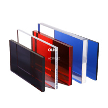 OLEG high quality customized color factory price acrylic sheet board